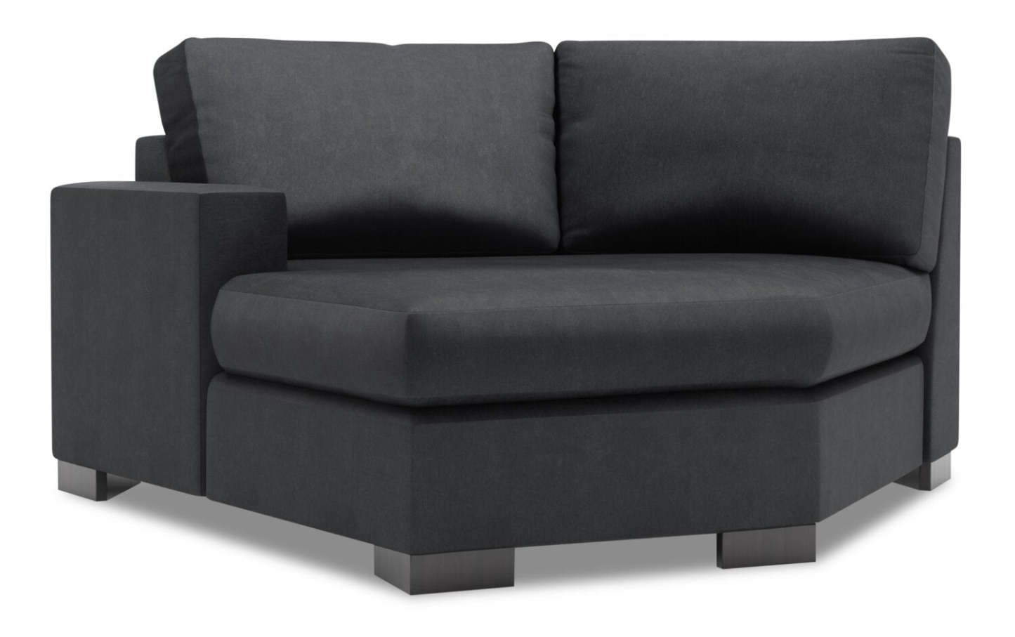 Sofa Lab Track LAF Cuddler - Pax Pepper | Fauteuil Cuddler de gauche Track de la collection Sofa Lab - Pax Pepper | TR872949