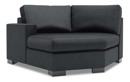 Sofa Lab Track LAF Cuddler - Pax Pepper | Fauteuil Cuddler de gauche Track de la collection Sofa Lab - Pax Pepper | TR872949