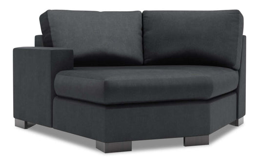 Sofa Lab Track LAF Cuddler - Pax Pepper | Fauteuil Cuddler de gauche Track de la collection Sofa Lab - Pax Pepper | TR872949