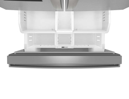 Whirlpool 36 30 Cu. Ft. Réfrigérateur à portes françaises avec eau et glaçons - Acier inoxydable - WRFF3536SZ | Réfrigérateur Whirlpool de 36 po et de 30 pi3 à portes françaises avec eau et glaçons - acier inoxydable - WRFF3536SZ | WRFF353Z