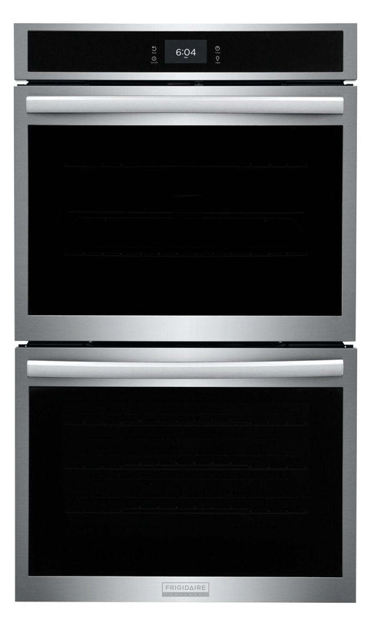 Four mural double électrique Frigidaire Gallery de 30 po et de 5,3/5,3 pi³ avec convection totale - Résistant aux taches…