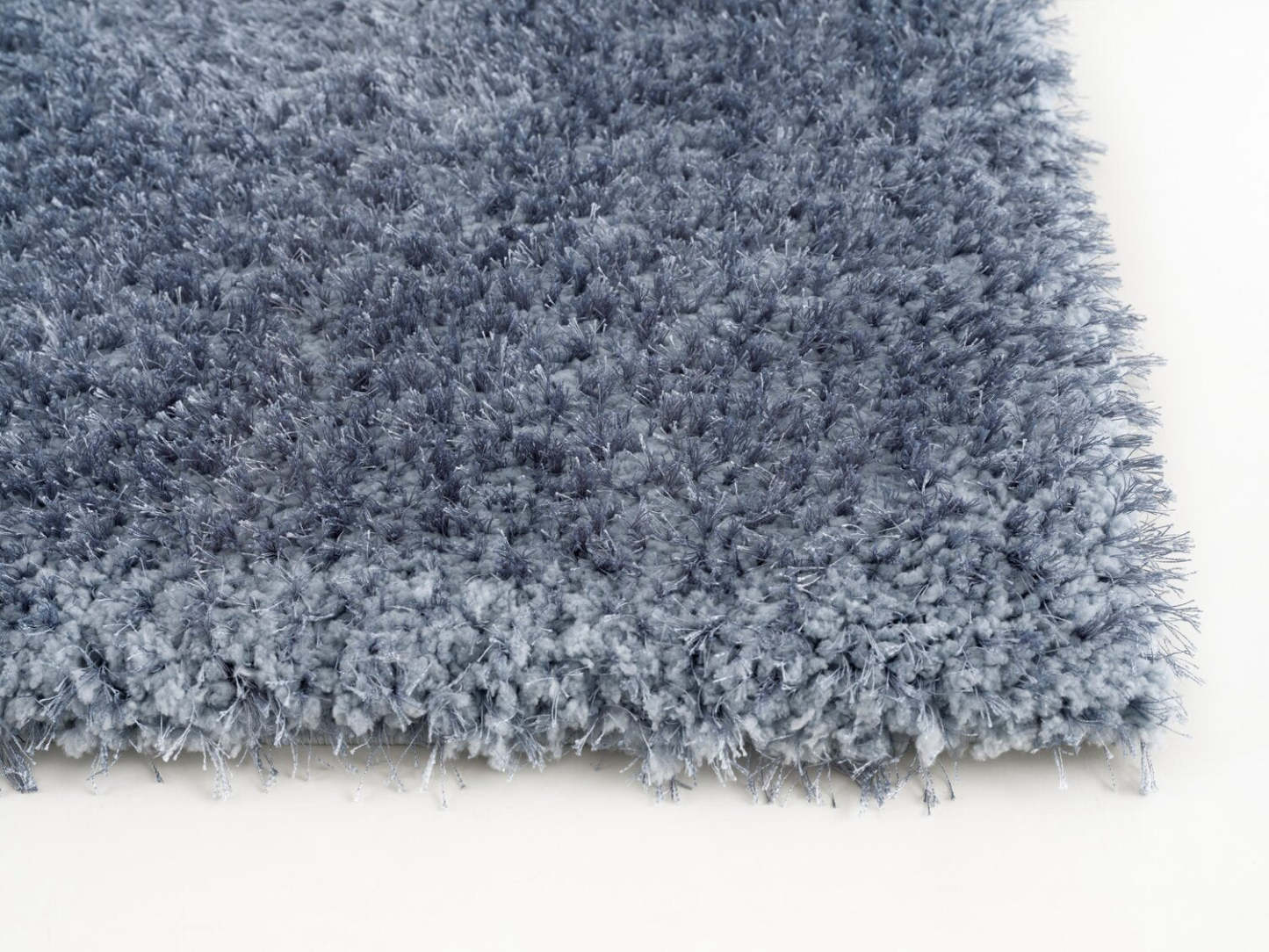 Tapis à poils longs bleu Lawson | Tapis à poils long Lawson bleue | LOIBL06