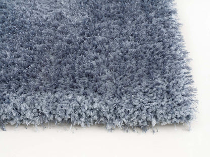Tapis à poils longs bleu Lawson | Tapis à poils long Lawson bleue | LOIBL06