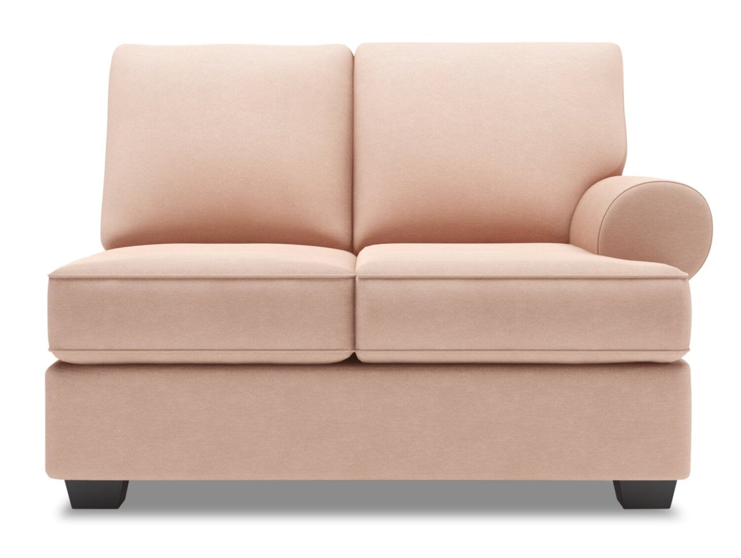 Canapé Lab Roll RAF Causeuse - Pax Rose | Causeuse de droite Roll de la collection Sofa Lab - Pax Rose | RO223249