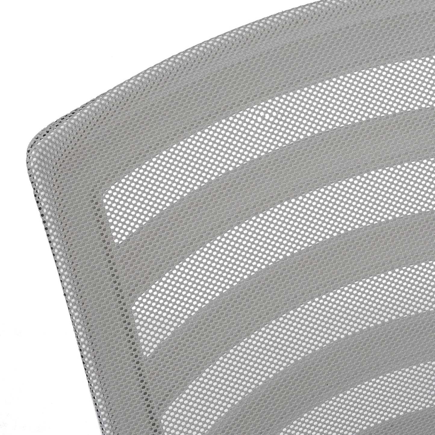 Felton 24 Office Chair - White with Grey Mesh|Chaise de bureau Felton de 24 po - blanche avec mailles grises