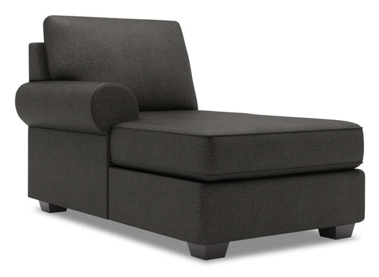 Canapé Lab Roll LAF Chaise - Luna Kohl | Fauteuil long à gauche Roll de la collection Sofa Lab - Luna Kohl | RO242691