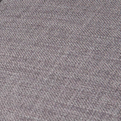 Fauteuil Freeman Kort &amp; Co. de 37 po en tissu d'apparence lin avec pattes en bois et coussin de dossier capitonné - gris anthracite