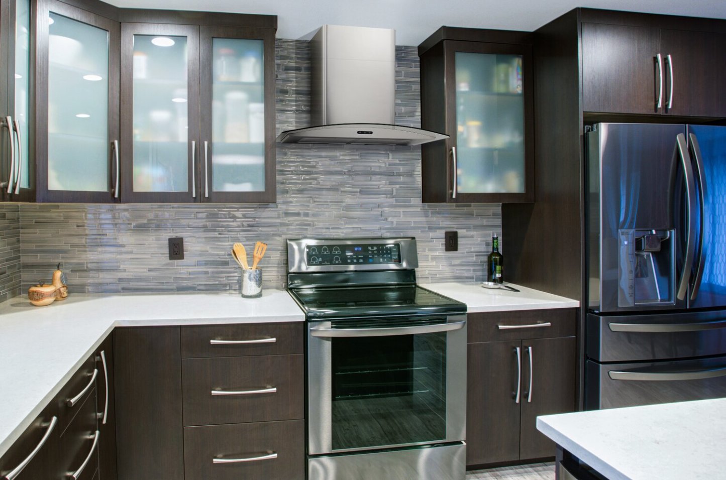 Hotte de cuisinière à cheminée en verre incurvé Broan Elite 30 - EW4630SS | Hotte cheminée Broan Elite en verre incurvé de 30 po – EW4630SS | EW4630SS