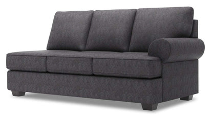 Canapé Lab Roll RAF Canapé - Charbon de luxe | Canapé de droite Roll de la collection Sofa Lab - Charbon de luxe | RO122993