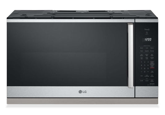 LG 2,1 Cu. Fort. Micro-ondes intelligent à cuisinière avec EasyClean® - MVEL2125X | Quatre à micro-ondes à hotte intégrée intelligente LG de 2,1 pi3 avec EasyCleanMD - MVEL2125X