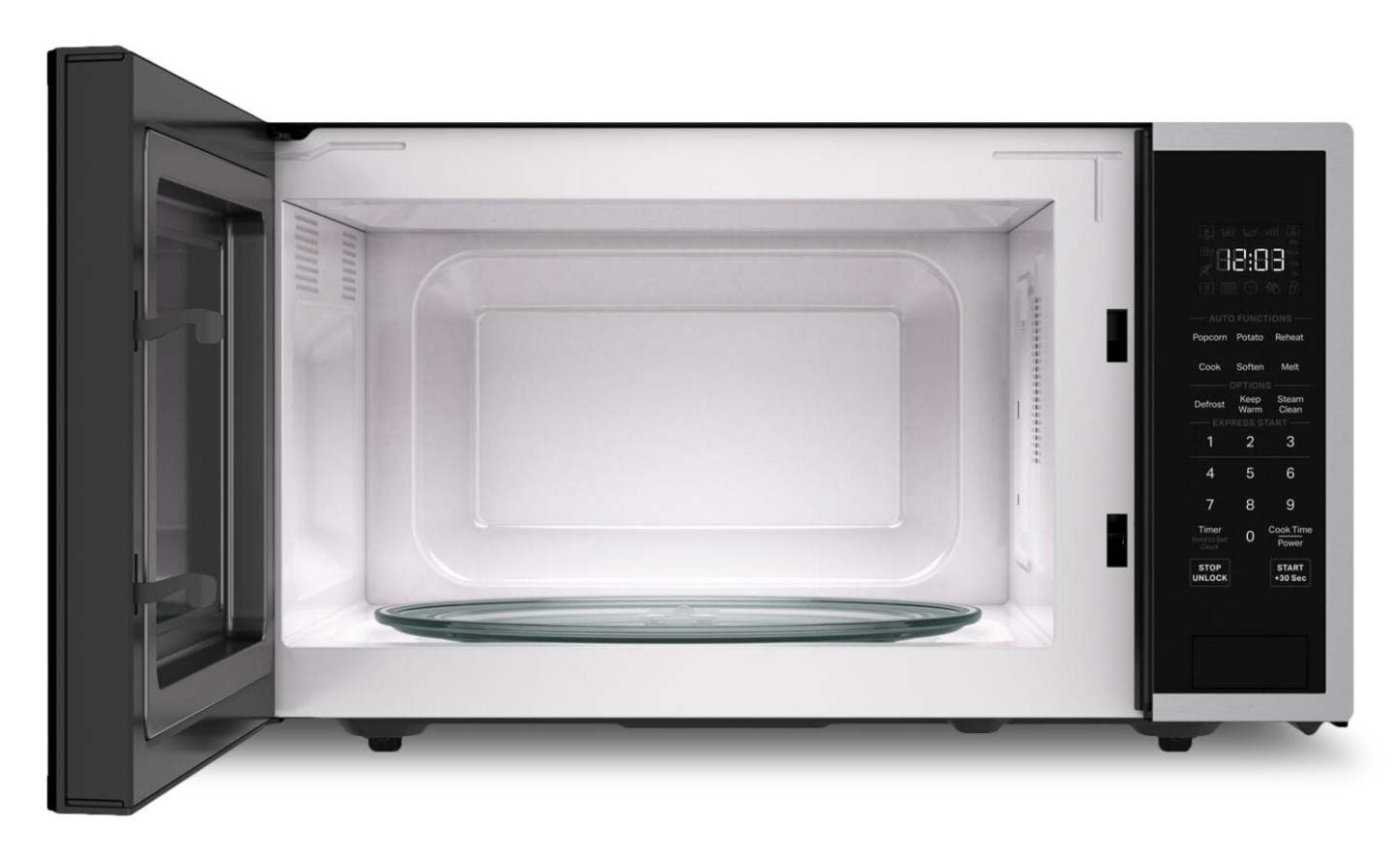 KitchenAid 1,6 Cu. Fort. Micro-ondes de comptoir – Acier inoxydable - YKMCS122SSS | Four à micro-ondes de comptoir KitchenAid de 1,6 pi3 - acier inoxydable - YKMCS122SSS
