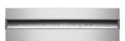 Lave-vaisselle KitchenAid de 24 po et de 47 dBA avec panier à ustensiles sur le troisième niveau - acier inoxydable PrintShieldMC - KDFS224SPS