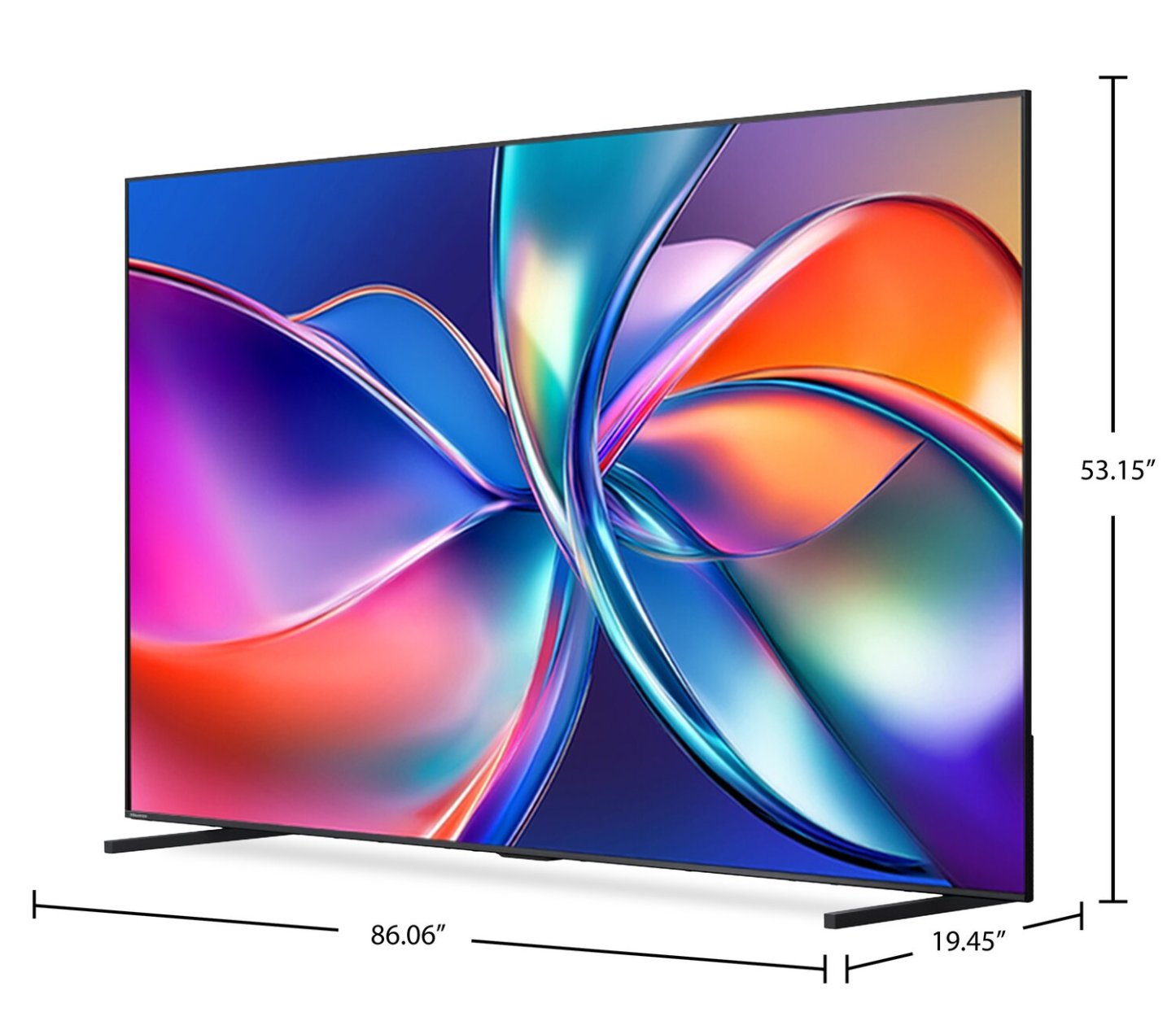 HISENSE 98 QD5N Quantum Dot 4K Smart Google TV (98QD5N) | Téléviseur intelligent Hisense QD5N 4K de 98 po avec technologie Quantum Dot et Google TVMC (98QD5N)