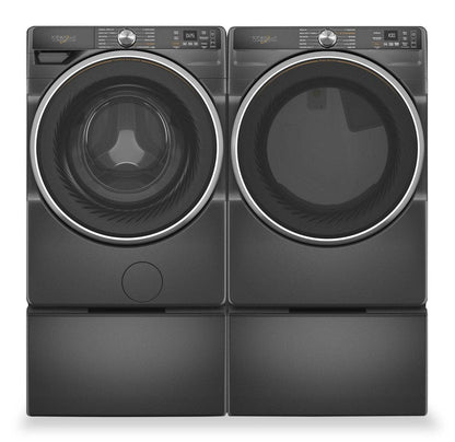 Laveuse à chargement frontal de 5,8 pi³ avec système de ventilation FreshFlowMC et sécheuse électrique de 7,4 pi³ de Whirlpool | WHFL67RU
