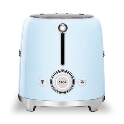 Smeg Grille-pain à fentes longues pour 4 tranches - TSF02PBUS