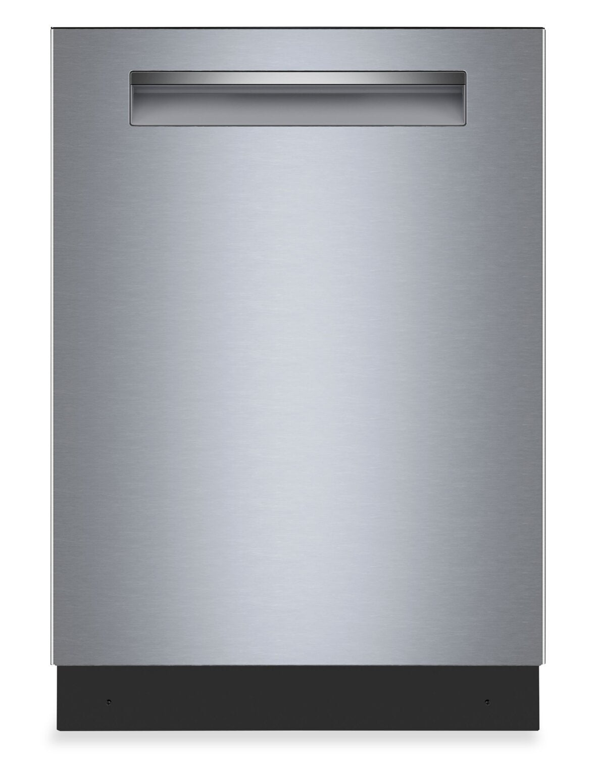 Lave-vaisselle encastré Bosch de série 500 de 24 po de 44 dBA - acier brossé résistant aux traces de doigts - SHP65DM5N