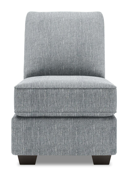 Fauteuil sans accoudoirs Sofa Lab Roll - Luna étain | Fauteuil sans accoudoirs Roll de la collection Sofa Lab - Luna Pewter | RO452291
