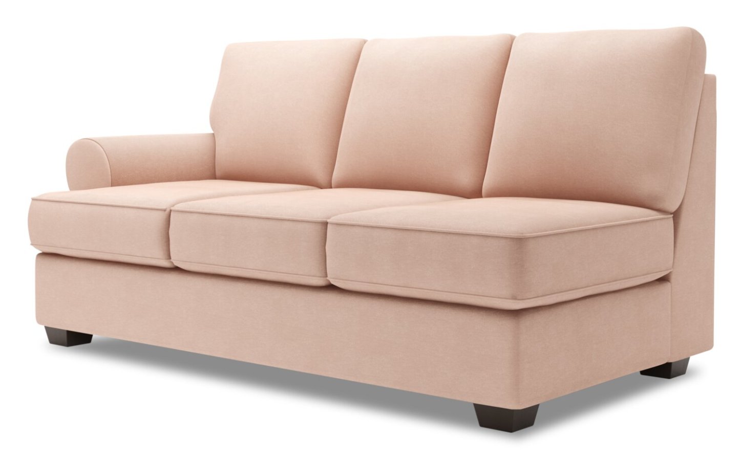 Canapé Lab Roll LAF Canapé-lit - Pax Rose | Canapé-lit de gauche Roll de la collection Sofa Lab - Pax Rose | RO613249