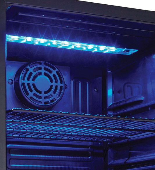 Danby 17,5 2,6 Cu. Fort. Centre de boissons à une porte - Acier inoxydable - DBC026A1BSSDB | Refroidisseur à boissons Danby de 2,6 pi³ et de 17,5 po à 1 porte - acier inoxydable - DBC026A1BSSDB