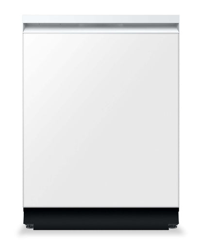 Samsung 24 38 dBA Lave-vaisselle à commandes sur le dessus avec nettoyage par IA et 3e panier - Blanc - DW90F89T0U12AA | Lave-vaisselle Samsung de 24 po et de 38 dBA avec commandes sur le dessus, nettoyage avec IA et 3e panier - DW90F89T0UMTAA | DW90F89W
