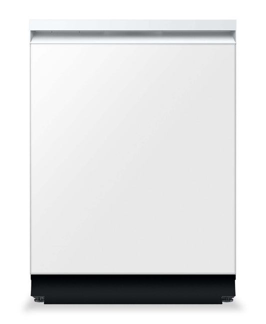 Samsung 24 38 dBA Lave-vaisselle à commandes sur le dessus avec nettoyage par IA et 3e panier - Blanc - DW90F89T0U12AA | Lave-vaisselle Samsung de 24 po et de 38 dBA avec commandes sur le dessus, nettoyage avec IA et 3e panier - DW90F89T0UMTAA | DW90F89W