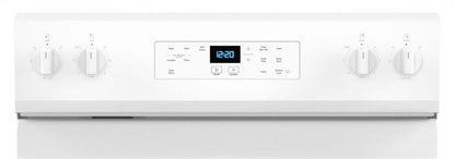 Cuisinière électrique Whirlpool de 5,3 pi³ avec nettoyage automatique - blanche - YWFES3530RW