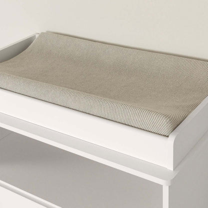 Table à langer Ivy avec tiroirs de rangement - Blanc | Table à langer Ivy pour bébé avec tiroirs de rangement - blanche