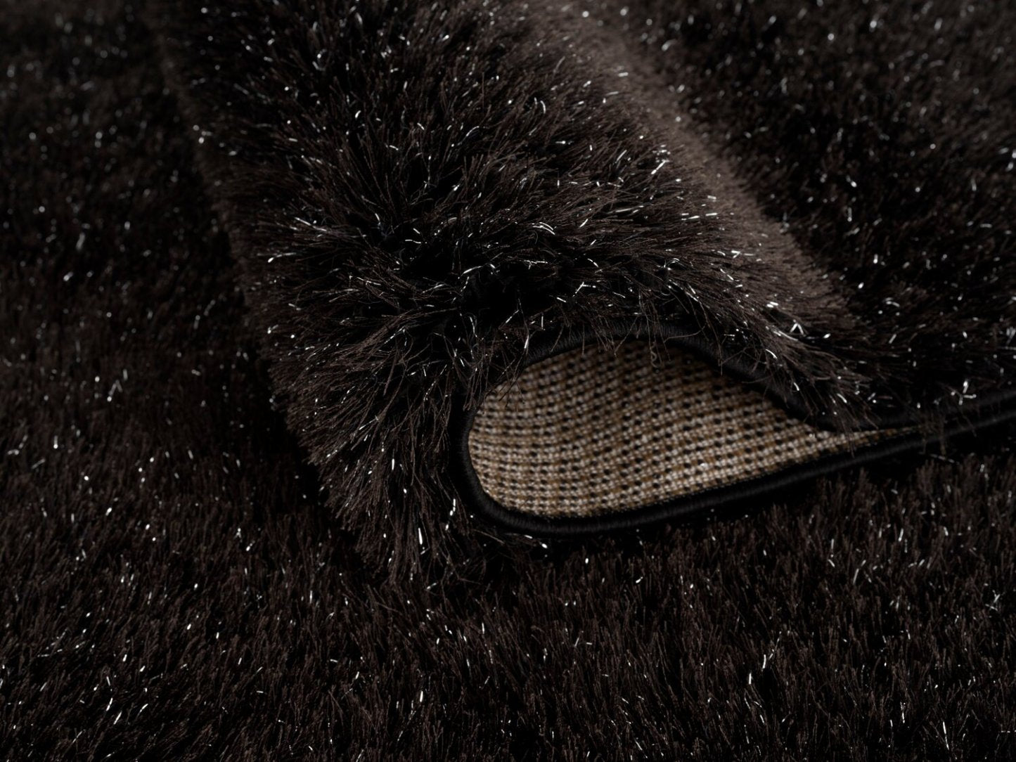 Tapis Glam Black Area | Carpette Glam noire | GLAMBK06