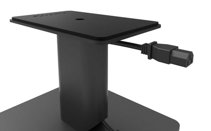 Kanto SP6HD 6 supports de haut-parleur avec gestion intégrée des câbles - Noir | Socles pour haut-parleur Kanto SP6HD de 6 po avec système de gestion des câbles intégré - noirs | SP6HDBSS