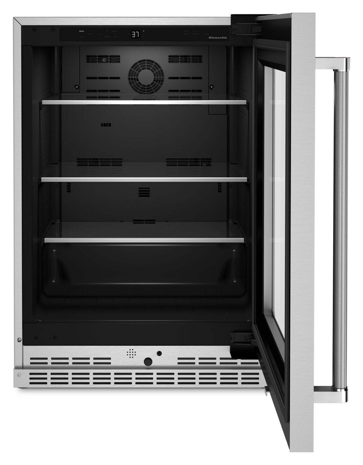 Réfrigérateur KitchenAid de 24 po et de 5,2 pi³ sous le comptoir - acier inoxydable - KURR314KSS | KitchenAid 24 5.2 Cu. Ft. Undercounter Refrigerator - Stainless Steel - KURR314KSS