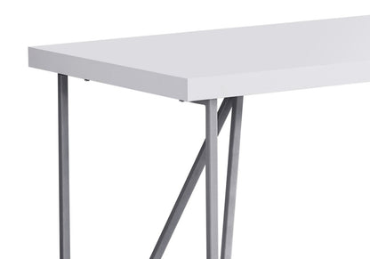 Bureau d'ordinateur Caleb 47.25 - Blanc|Bureau d'ordinateur Caleb de 47,25 po - blanc