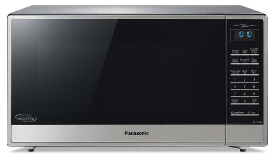 Panasonic 1,6 Cu. Fort. Micro-ondes de comptoir de 1 200 W avec inverseur cyclonique - NNST785SC | Quatre à micro-ondes de comptoir Panasonic de 1,6 pi3 avec une puissance de 1200 W et la technologie InverterMC cyclonique - NNST785SC | NNST785C