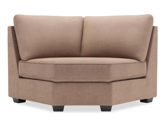 Coin incurvé en rouleau pour canapé Lab - Pax Wicker | Fauteuil courbé en coin Roll de la collection Sofa Lab - Pax Wicker | RO843349