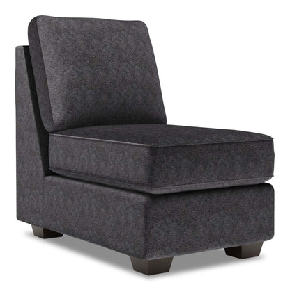 Fauteuil sans accoudoirs Roll de la collection Sofa Lab - Luxury Charcoal | RO452993