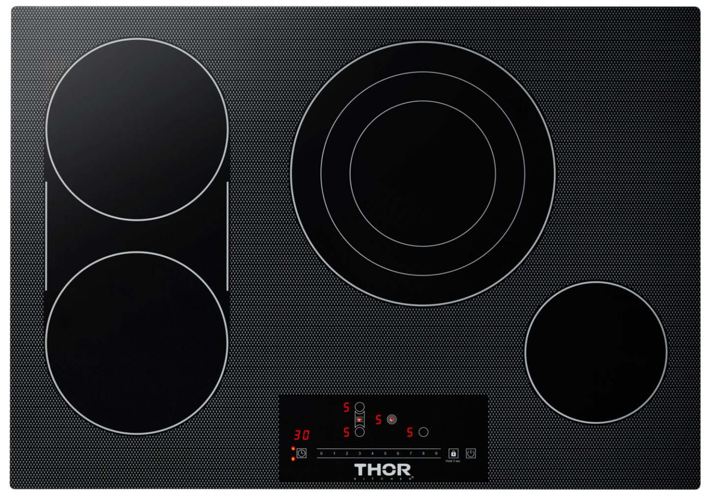 Table de cuisson électrique Thor Kitchen 30 - TEC30 | Surface de cuisson électrique Thor Kitchen de 30 po - TEC30 | TEC30BCG