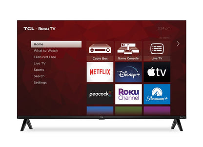 Téléviseur intelligent Roku TCL 32 720p HD LED 60 Hz (32S250R-CA) | Téléviseur intelligent LED TCL HD 720p de 32 pouces à 60 Hz avec Roku (32S250R-CA)