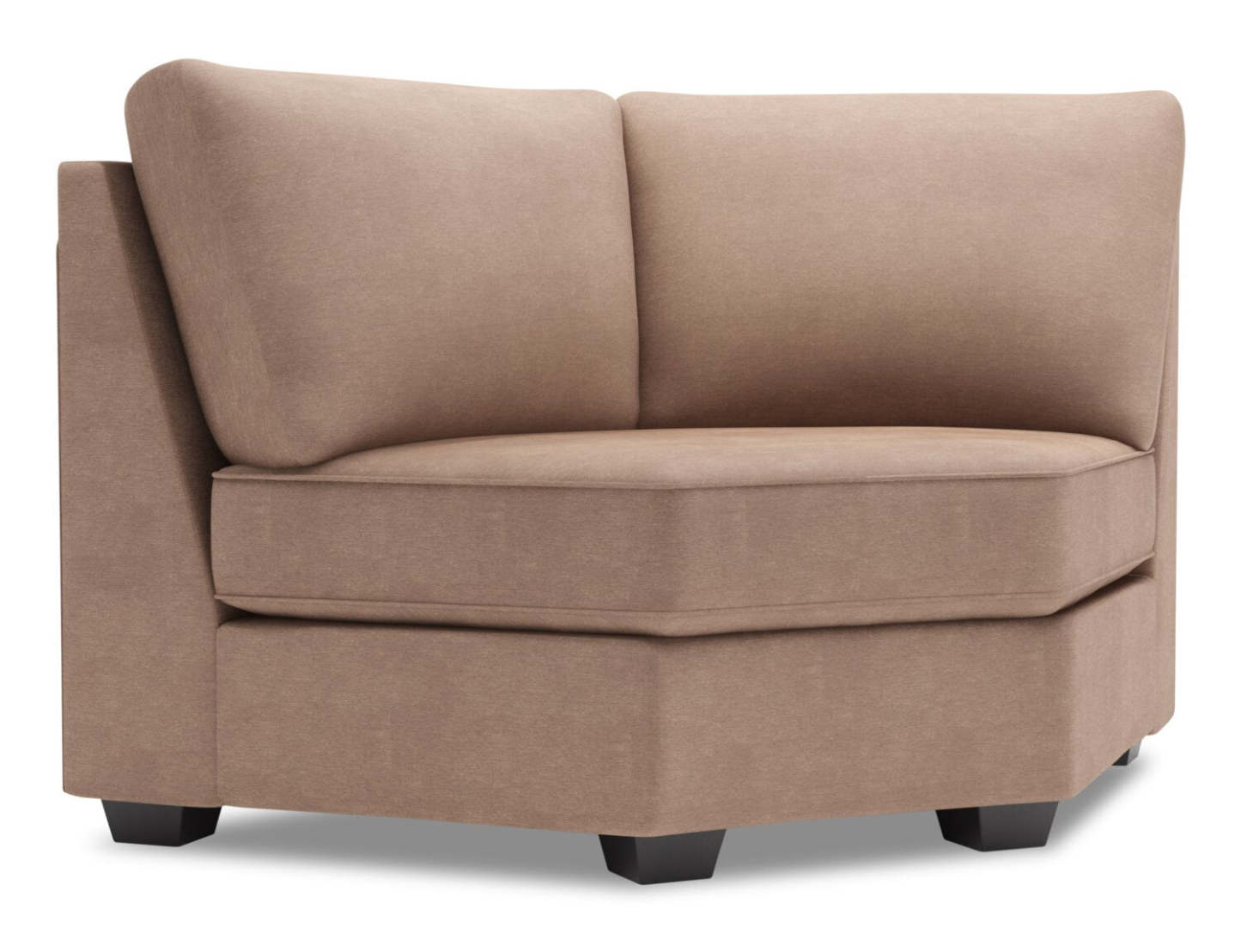 Coin incurvé en rouleau pour canapé Lab - Pax Wicker | Fauteuil courbé en coin Roll de la collection Sofa Lab - Pax Wicker | RO843349