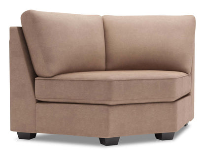 Coin incurvé en rouleau pour canapé Lab - Pax Wicker | Fauteuil courbé en coin Roll de la collection Sofa Lab - Pax Wicker | RO843349