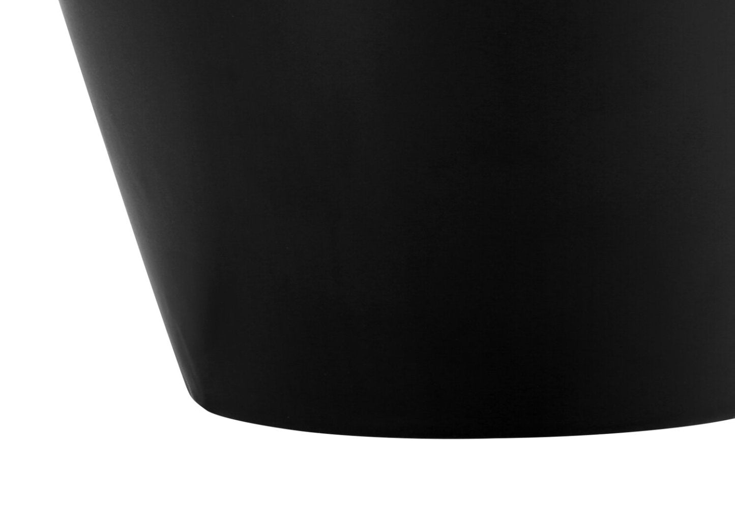 17 Black Ceramic Drum Shade Table Lamp|Lampe de table de 17 po en céramique noire avec abat-jour cylindrique