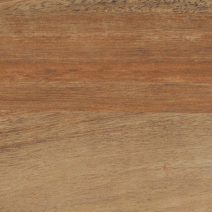 Bureau Alfie de 53,15 po à 2 tiroirs avec armoire - brun clair