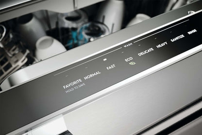 Lave-vaisselle encastré Frigidaire Gallery de 24 po et de 47 dBA avec commandes sur le dessus - acier inoxydable résistant aux traces - GDSH…