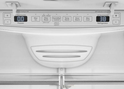 Réfrigérateur KitchenAid de 36 po et de 20 pi3 de profondeur comptoir à portes françaises - acier inoxydable - KRFC136RPS | KRFC13PS