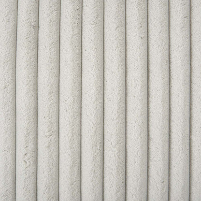 Canapé Willow de 87 po en tissu gris clair avec accoudoirs rectilignes et coussins de siège et de dossier réversibles | WIL2GYSF