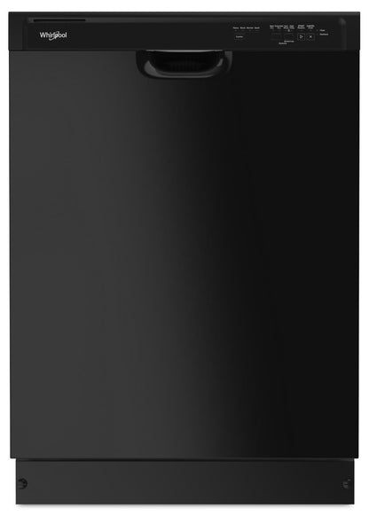 Lave-vaisselle Whirlpool 24 57 dBA à commande frontale encastrable - Noir - WDF341PAPB | Lave-vaisselle encastré Whirlpool de 24 po et de 57 dBA avec commandes à l'avant - noir - WDF341PAPB