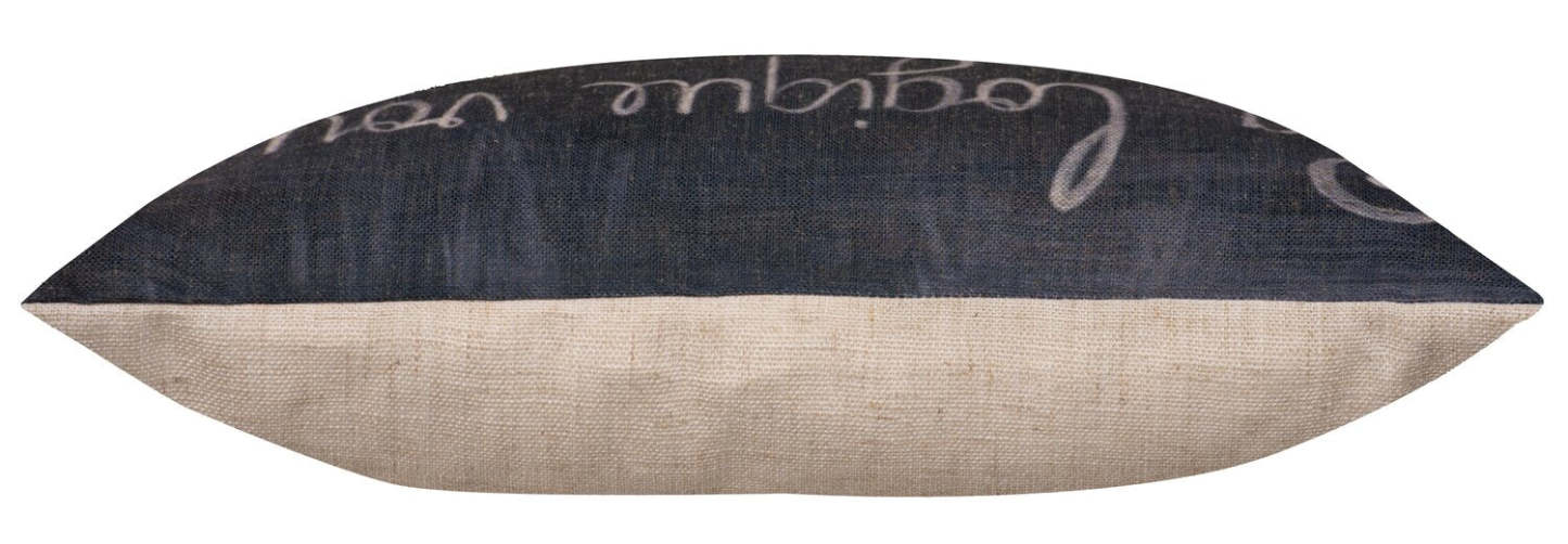 Oreiller décoratif Citation I - Noir | Coussin décoratif citation I - noir | FL1031DP