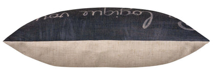 Oreiller décoratif Citation I - Noir | Coussin décoratif citation I - noir | FL1031DP