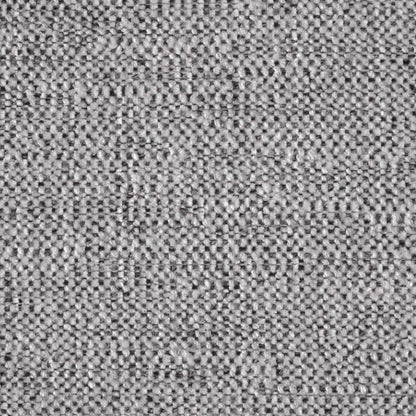 Fusion Modular 5-Piece Silver Grey Chenille Fabric Armless Sectional | Canapé sectionnel sans accoudoirs modulaire Fusion 5 pièces en tissu de chenille gris argenté