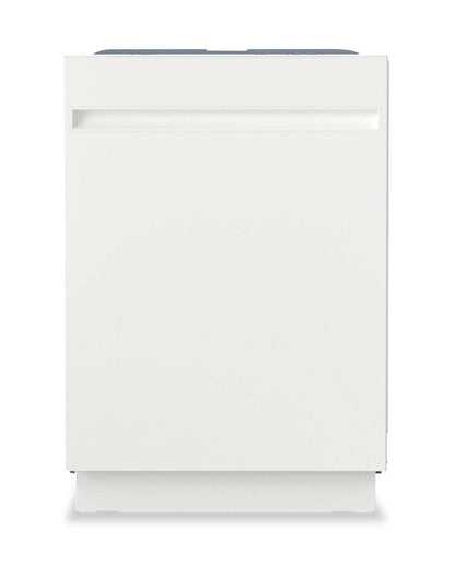 Lave-vaisselle GE 24" 50 dBA Top Control avec séchage à ouverture automatique - Blanc – GBT500SGVWW | Lave-vaisselle GE de 24 po et de 50 dBA avec commandes sur le dessus et séchage - blanc - GBT500SGVWW