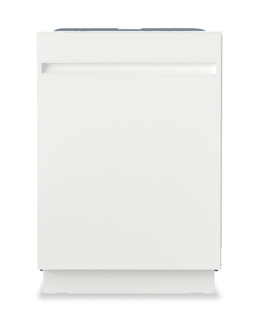 Lave-vaisselle GE 24" 50 dBA Top Control avec séchage à ouverture automatique - Blanc – GBT500SGVWW | Lave-vaisselle GE de 24 po et de 50 dBA avec commandes sur le dessus et séchage - blanc - GBT500SGVWW
