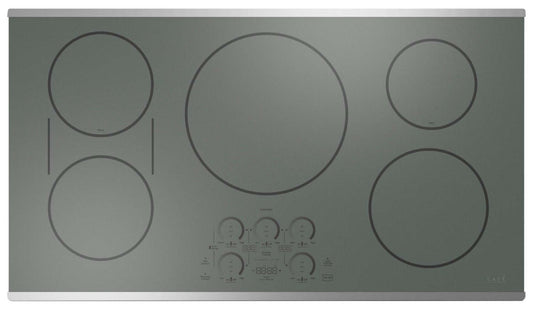Cafe 36 5-Element Electric Cooktop - Stainless - CHP90362TSS | Surface de cuisson électrique Café de 36 po à 5 éléments - acier inoxydable - CHP90362TSS